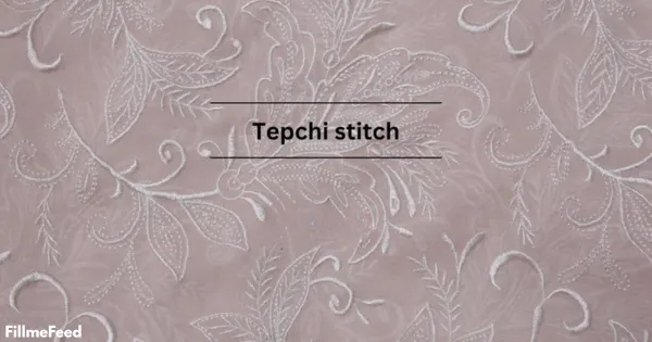 Chikankari embroidery