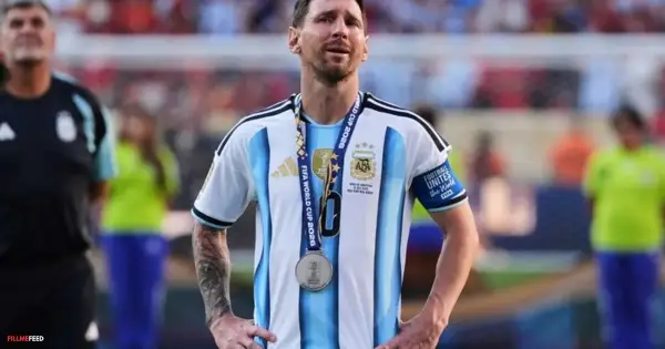 Lionel Messi Crying After Losing Final