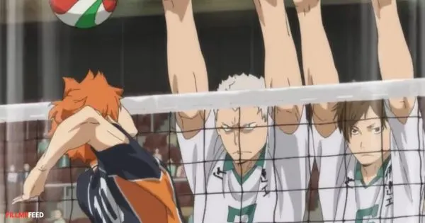 Hinata Moments from Haikyuu - Iron wall