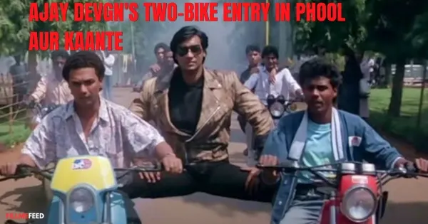 Bollywood hero entrances  - Ajay Devgn's