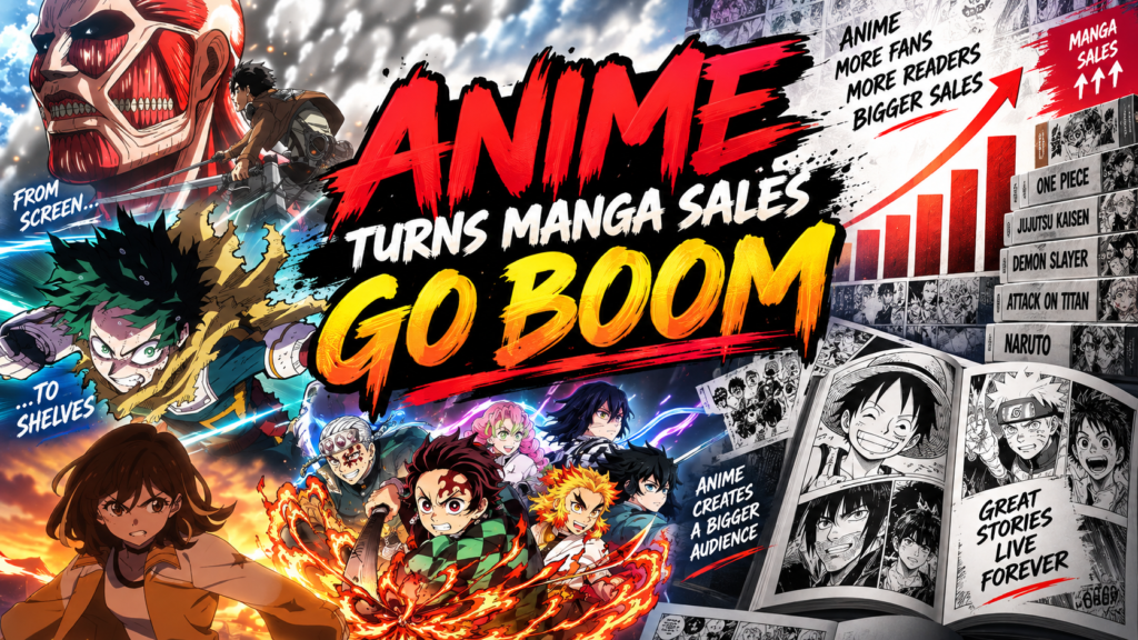 Anime Turns Manga a Global Hit
