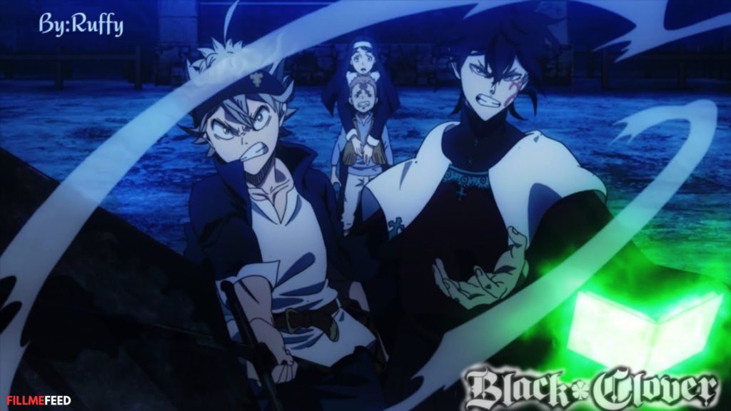 Asta moments in Black Clover - Yuno